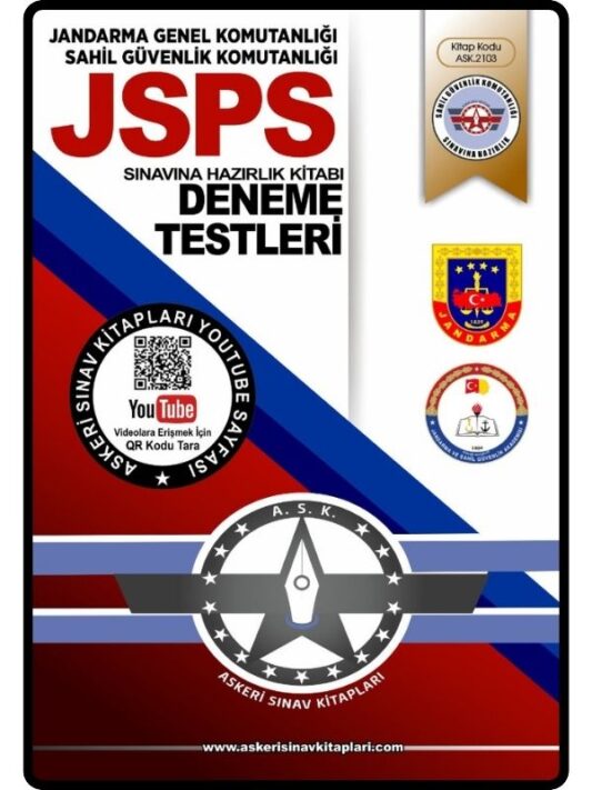 JSPS Sınavına Hazırlık Kitabı Açıklamalı Deneme Testleri