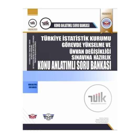 TÜİK Görevde Yükselme Sınavı Hazırlık Kitabı (Konu Anlatımlı İle 5 Tarama Testi) - Görsel 2