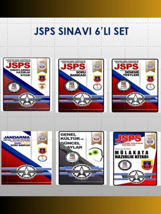 JSPS Sınavına Hazırlık 6'lı Set (2)