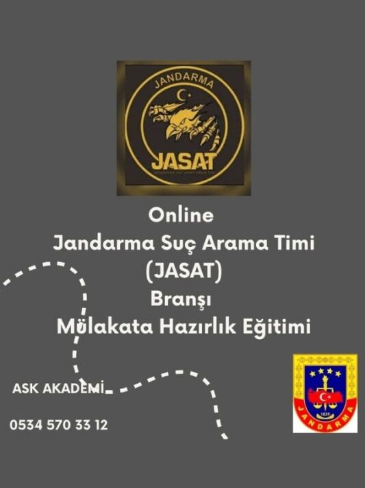 Online JASAT Branşı Mülakat Sınavına Hazırlık Eğitimi