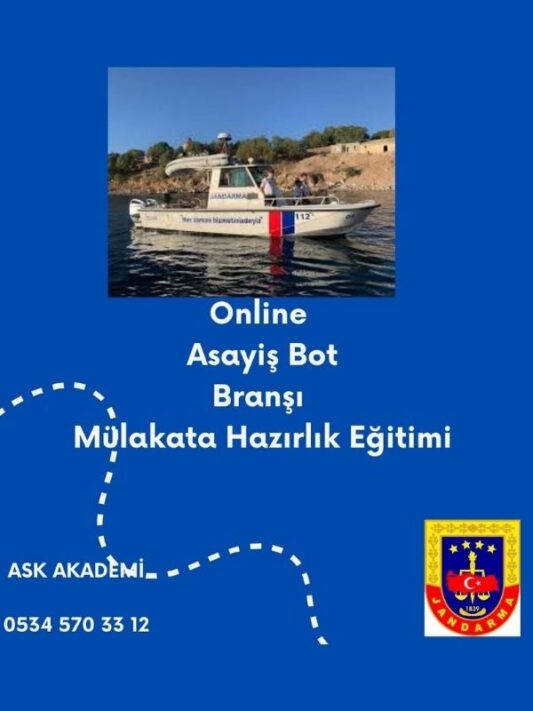 Online Asayiş Bot Branşı Mülakat Sınavına Hazırlık Eğitimi