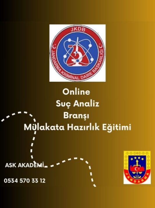 Online Kriminal Branşı Mülakat Sınavına Hazırlık Eğitimi