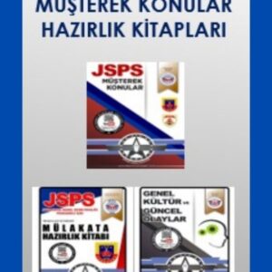 JSPS Müşterek Konular Hazırlık Seti (3'lü Set)