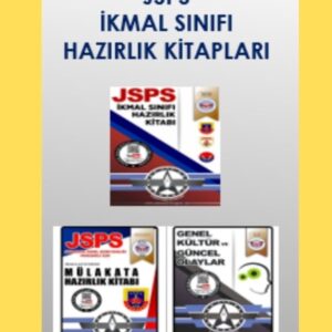 JSPS İkmal Sınıfı Hazırlık Seti (3'lü Set)