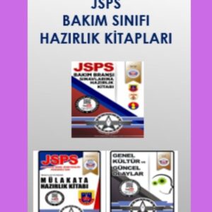 JSPS Bakım Sınıfı Hazırlık Seti (3'lü Set)