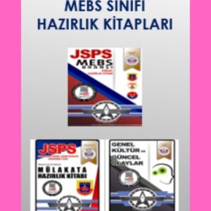 JSPS MEBS Sınıfı Hazırlık Seti (3'lü Set)