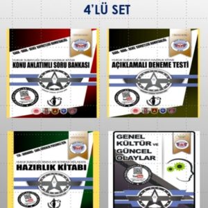 Hukuk Subaylığı Sınavına Hazırlık Kitabı 4'lü Set