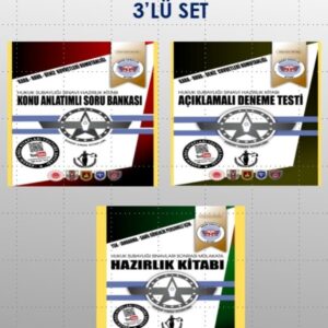 Hukuk Subaylığı Sınavına Hazırlık Kitabı 3'lü Set (1)