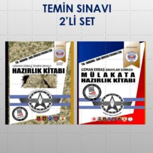 Uzman Erbaş Temin Sınavı 2'li Set