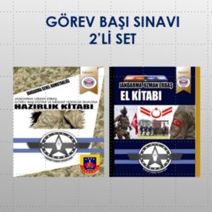 Jandarma Uzman Erbaş Görev Başı Eğitimi ve Mesleki Yeterlilik Sınavı 2'li Set