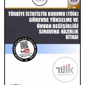 TÜİK Görevde Yükselme Sınavı Hazırlık Kitabı (Konu Anlatımlı İle 5 Tarama Testi)