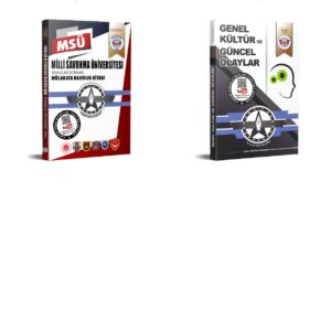 MSÜ Sınavına Hazırlık Kitapları (2'li Set)