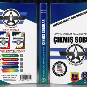 Jandarma Misyon Koruma Sınavına Hazırlık Kitabı Çıkmış Sorular