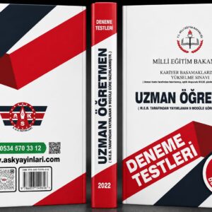 Uzman Öğretmenlik Sınavına Hazırlık 5 Deneme Testi Kitabı